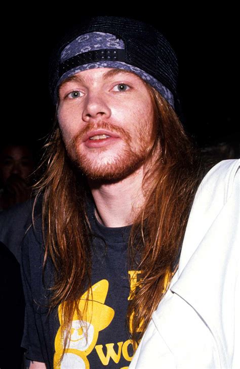 Guns N Roses Throwback Photos of Young Axl Rose。